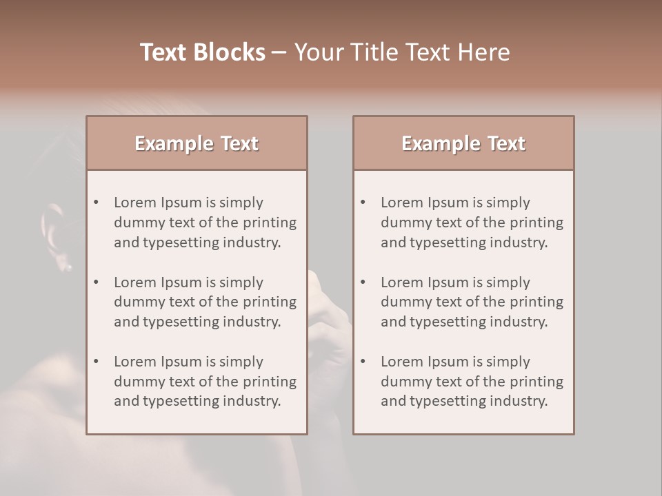 Eyes Haloween Person PowerPoint Template