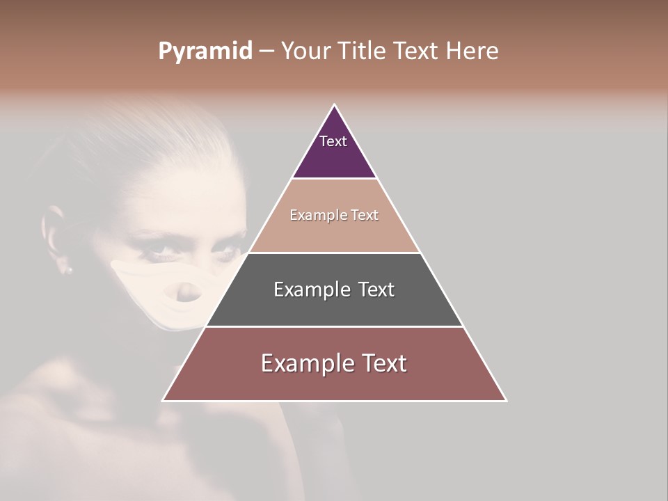 Eyes Haloween Person PowerPoint Template