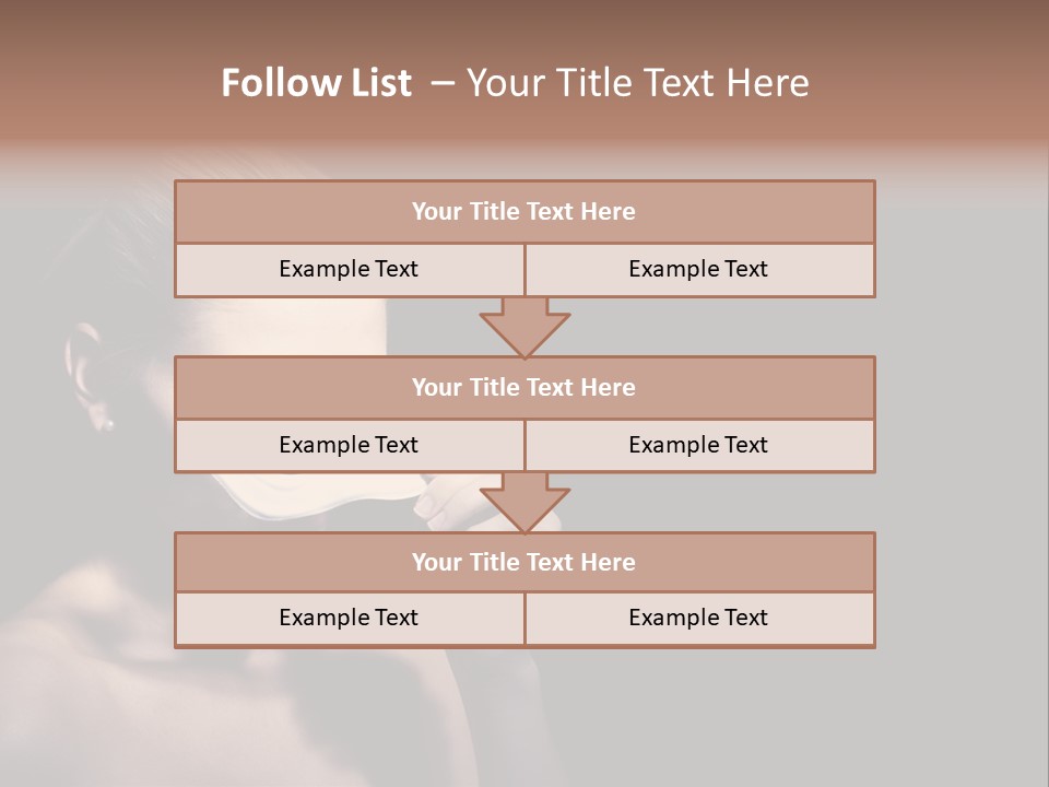 Eyes Haloween Person PowerPoint Template