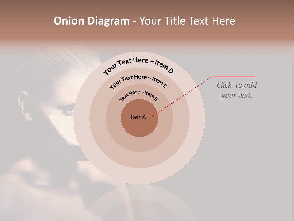 Eyes Haloween Person PowerPoint Template