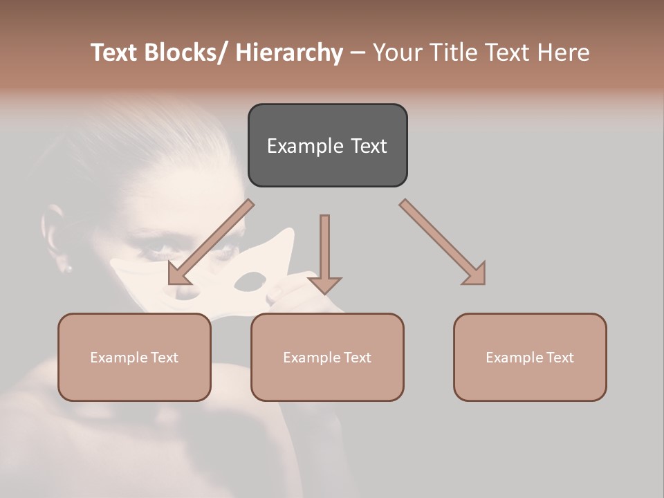 Eyes Haloween Person PowerPoint Template