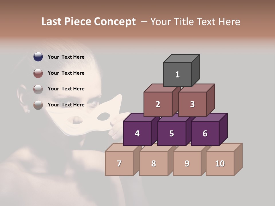 Eyes Haloween Person PowerPoint Template