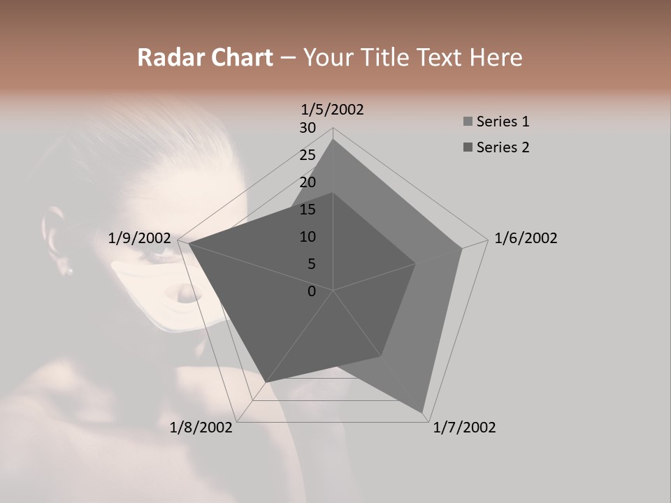 Eyes Haloween Person PowerPoint Template