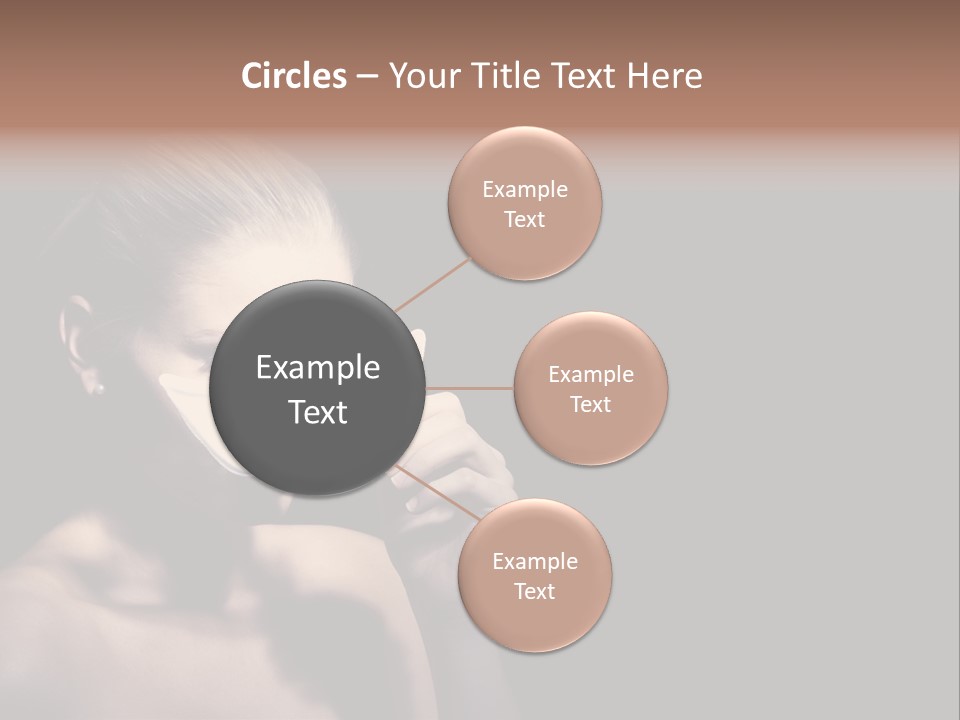 Eyes Haloween Person PowerPoint Template