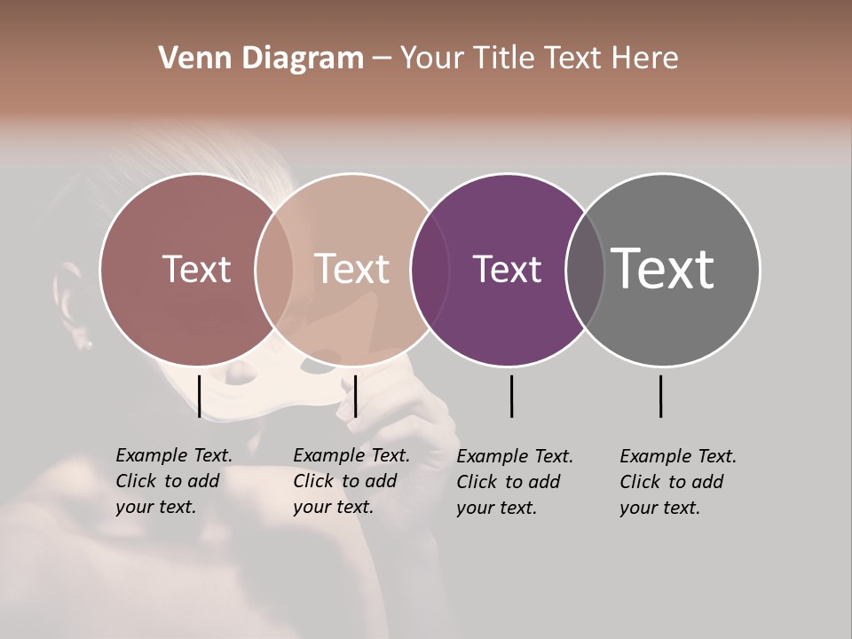 Eyes Haloween Person PowerPoint Template