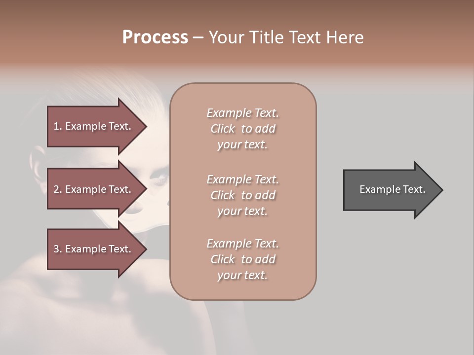 Eyes Haloween Person PowerPoint Template