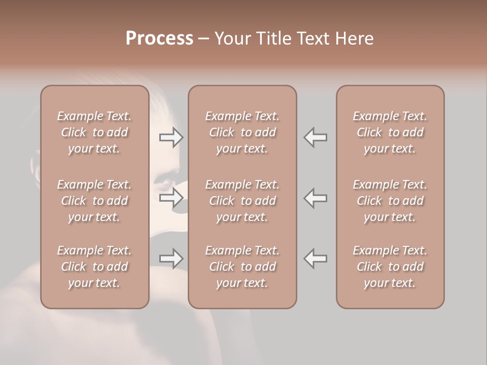 Eyes Haloween Person PowerPoint Template