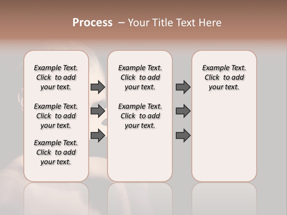 Eyes Haloween Person PowerPoint Template