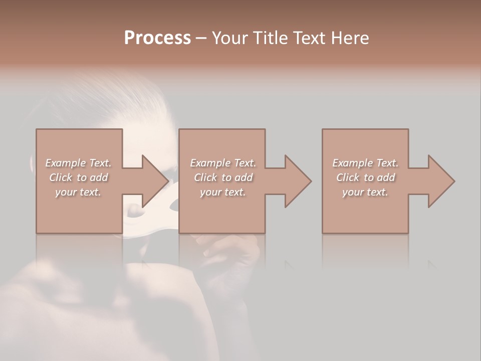Eyes Haloween Person PowerPoint Template