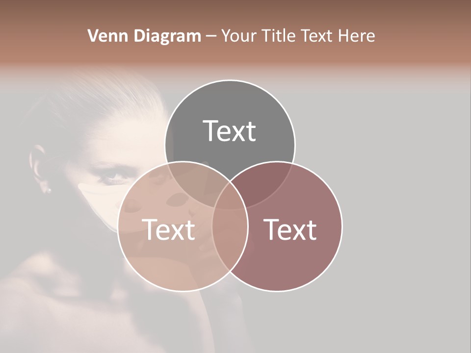 Eyes Haloween Person PowerPoint Template