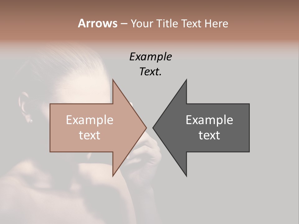 Eyes Haloween Person PowerPoint Template