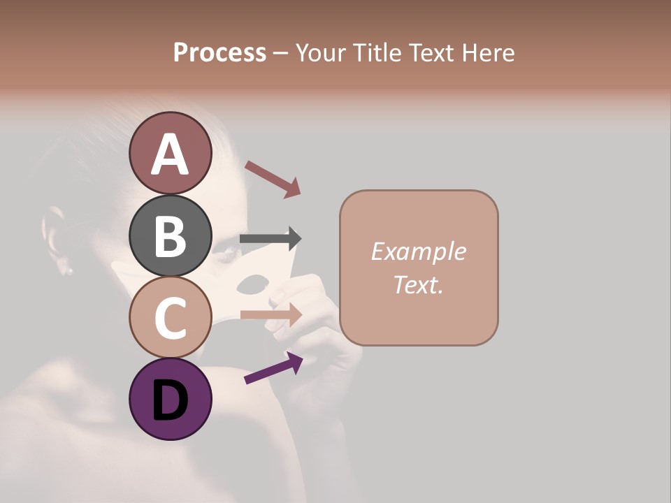 Eyes Haloween Person PowerPoint Template