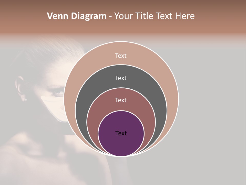 Eyes Haloween Person PowerPoint Template