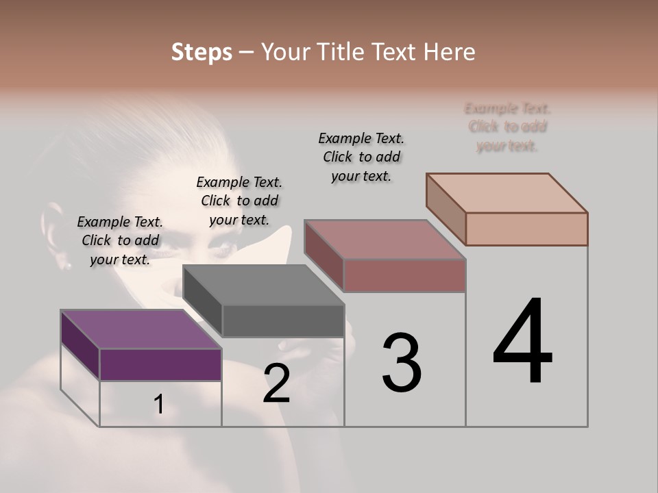 Eyes Haloween Person PowerPoint Template