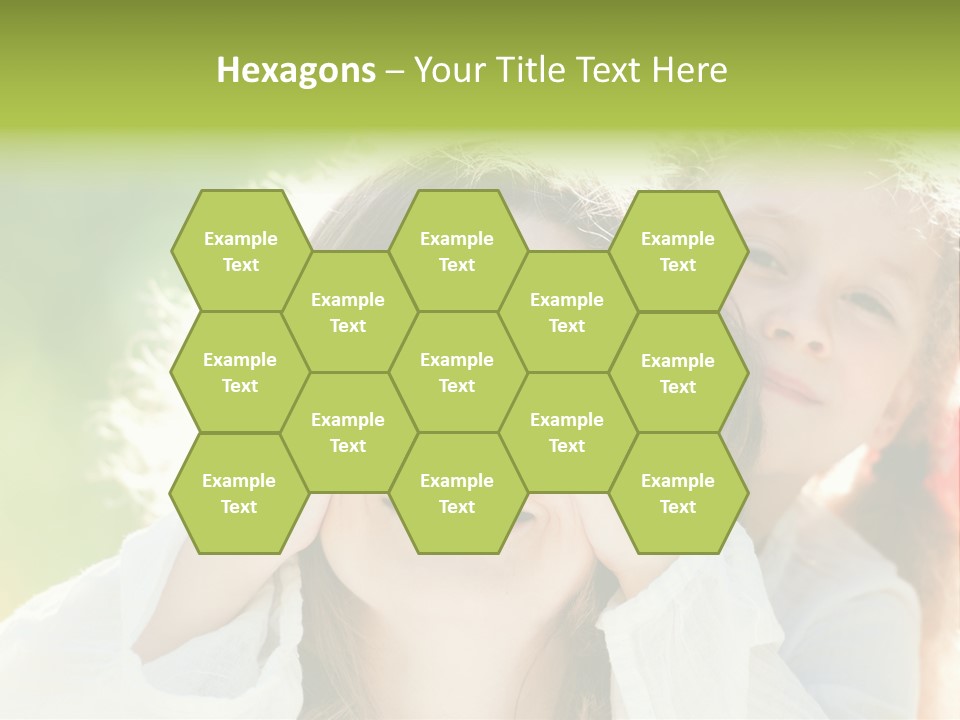 Mum Eye Lifestyle PowerPoint Template