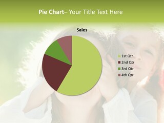 Mum Eye Lifestyle PowerPoint Template