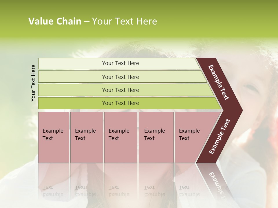 Mum Eye Lifestyle PowerPoint Template