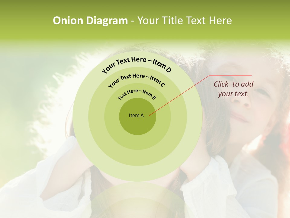 Mum Eye Lifestyle PowerPoint Template