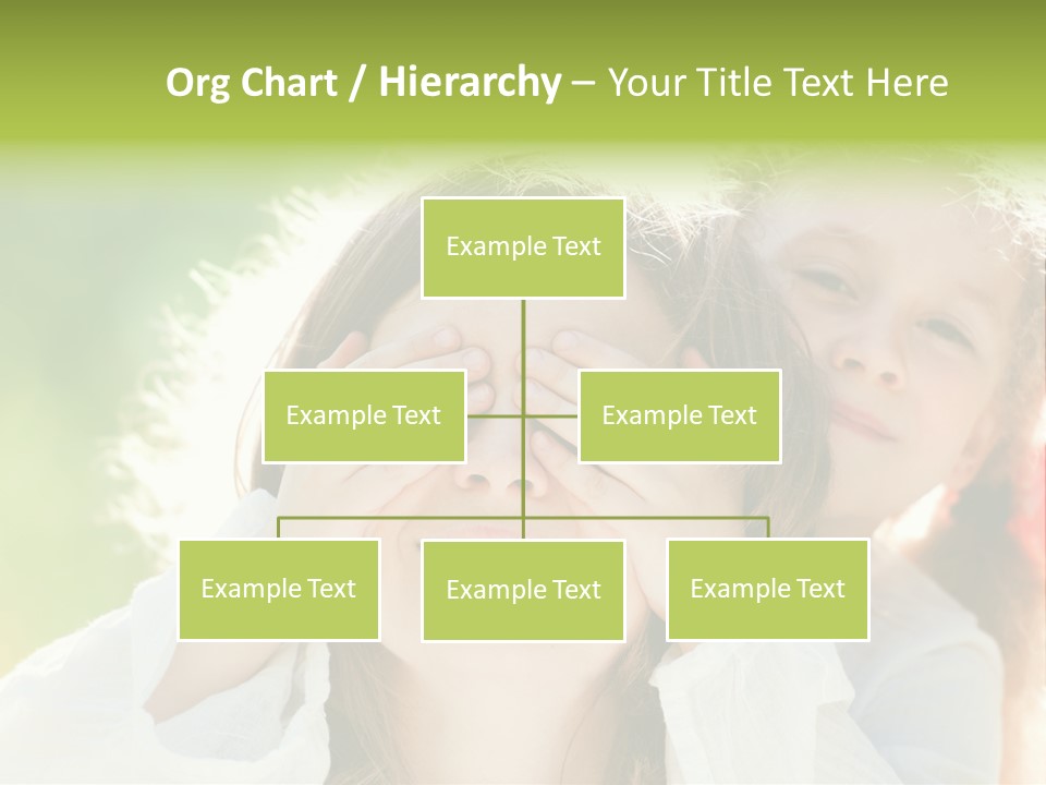 Mum Eye Lifestyle PowerPoint Template