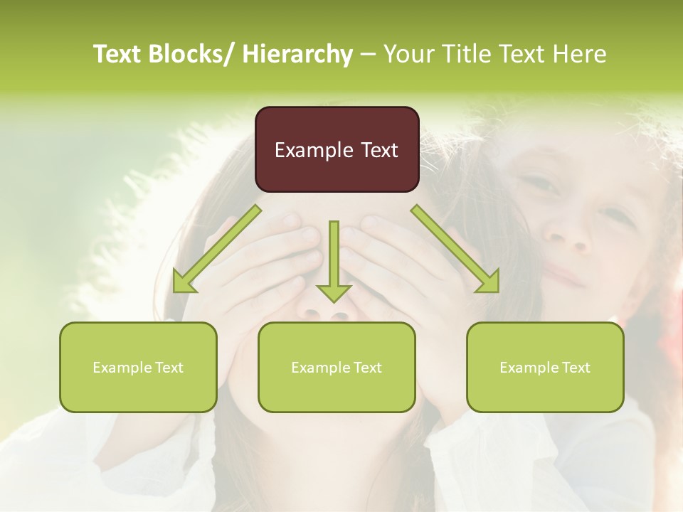 Mum Eye Lifestyle PowerPoint Template