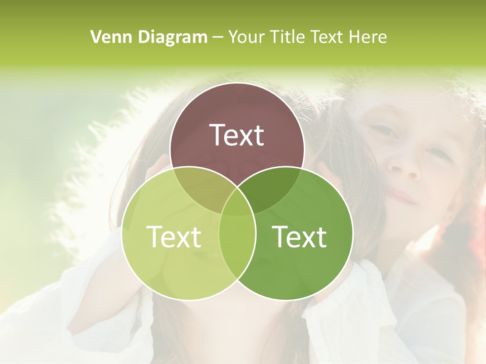 Mum Eye Lifestyle PowerPoint Template