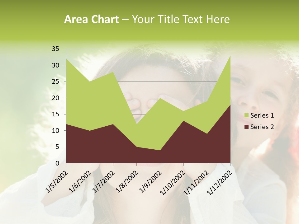 Mum Eye Lifestyle PowerPoint Template