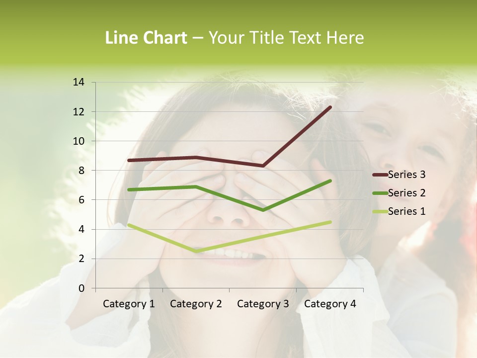 Mum Eye Lifestyle PowerPoint Template