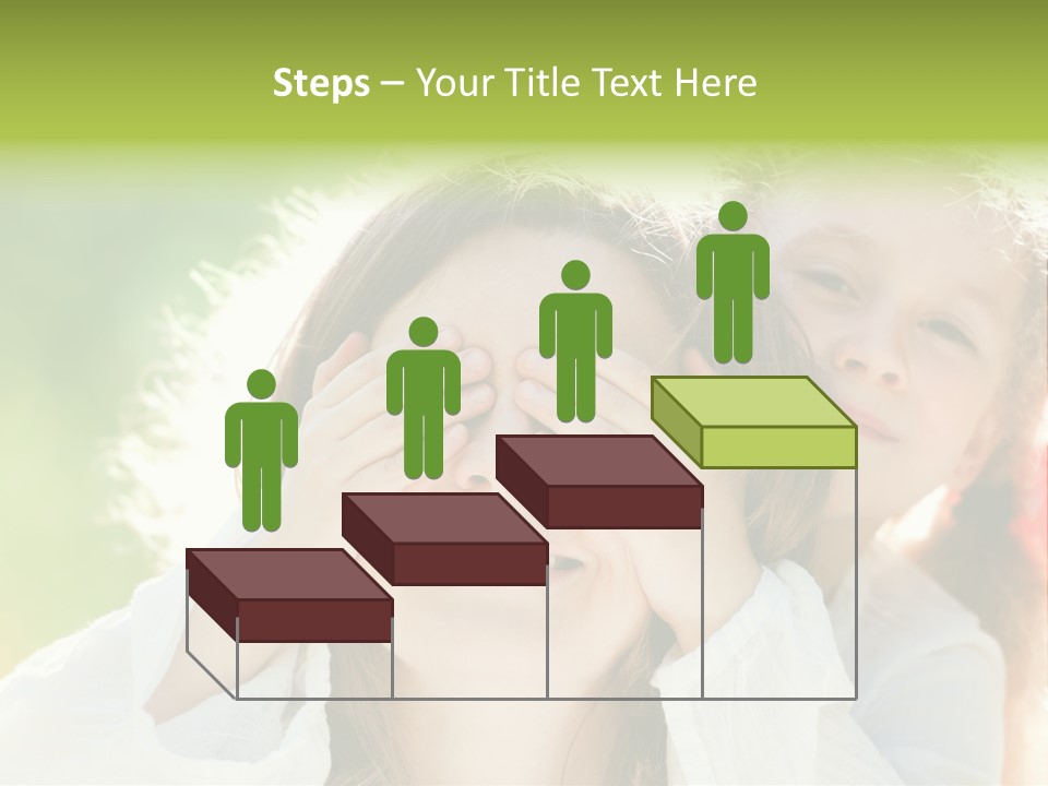 Mum Eye Lifestyle PowerPoint Template