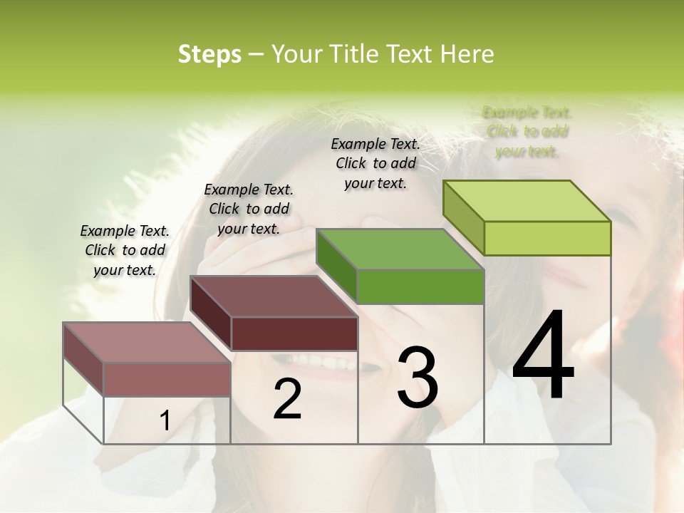 Mum Eye Lifestyle PowerPoint Template