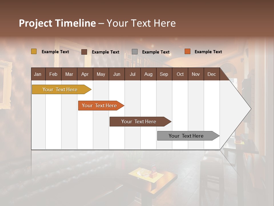 Windows Lamps Drinking PowerPoint Template