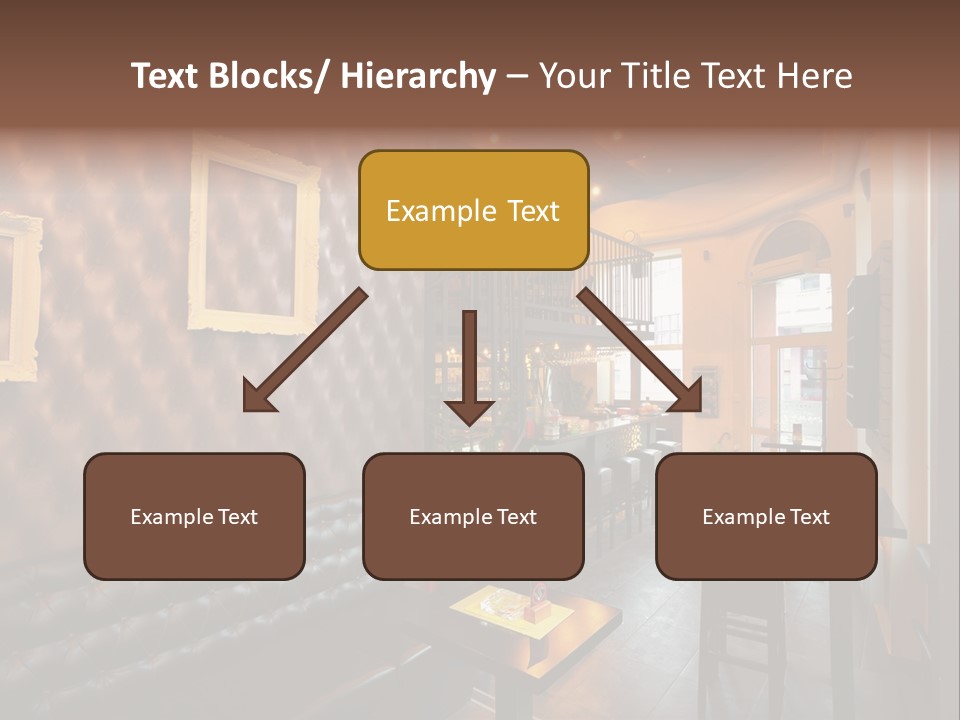 Windows Lamps Drinking PowerPoint Template