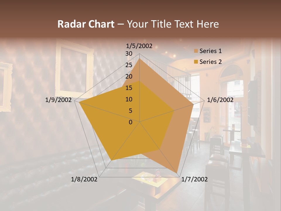 Windows Lamps Drinking PowerPoint Template