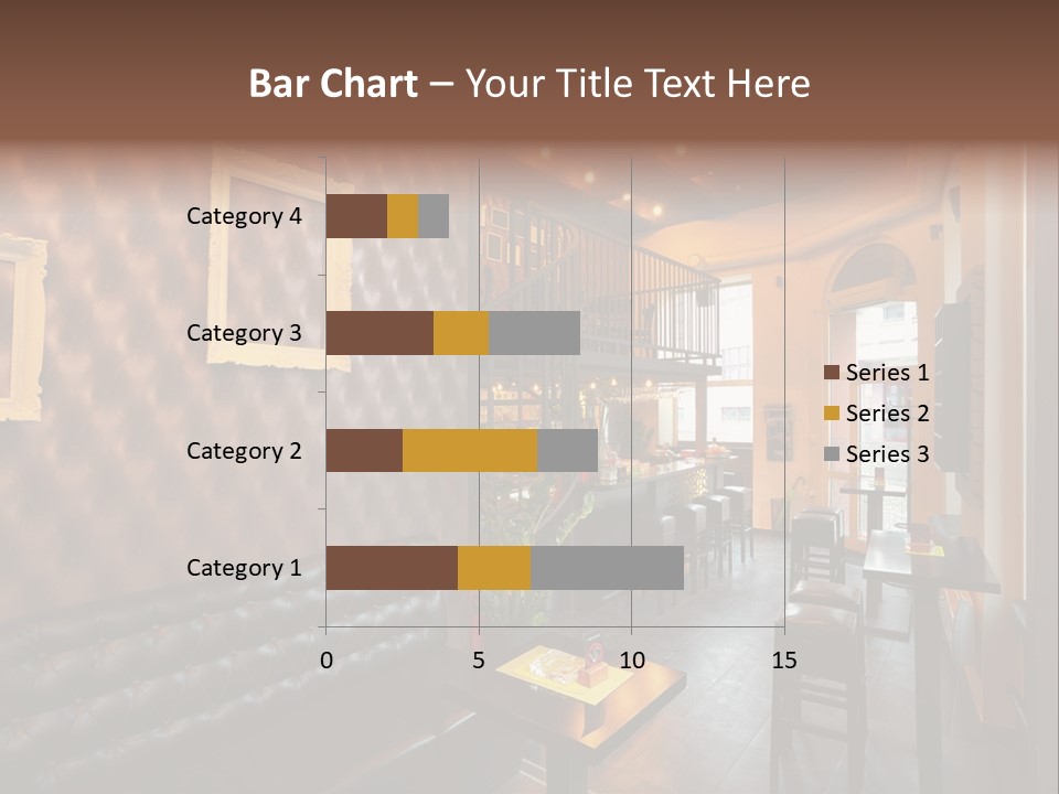 Windows Lamps Drinking PowerPoint Template