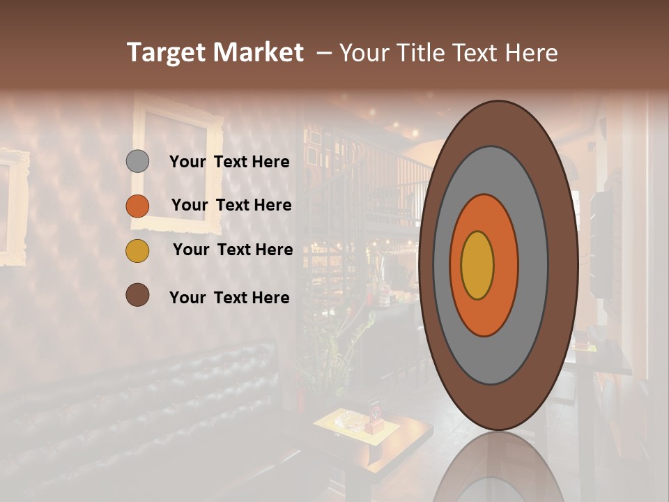 Windows Lamps Drinking PowerPoint Template