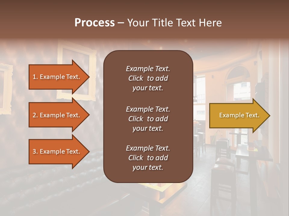 Windows Lamps Drinking PowerPoint Template