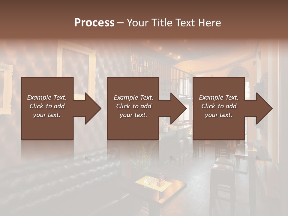 Windows Lamps Drinking PowerPoint Template