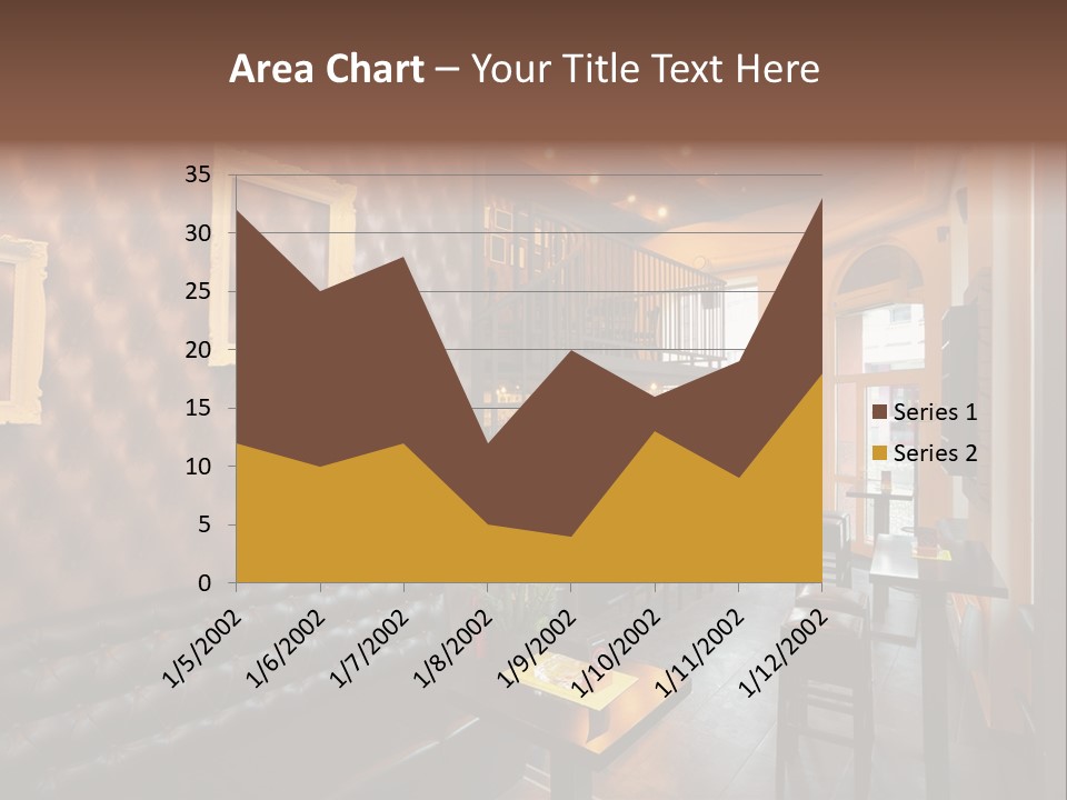 Windows Lamps Drinking PowerPoint Template