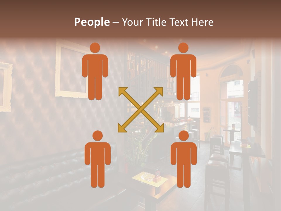 Windows Lamps Drinking PowerPoint Template
