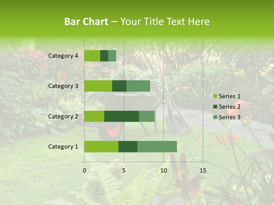 Weed Summergarden Stone PowerPoint Template