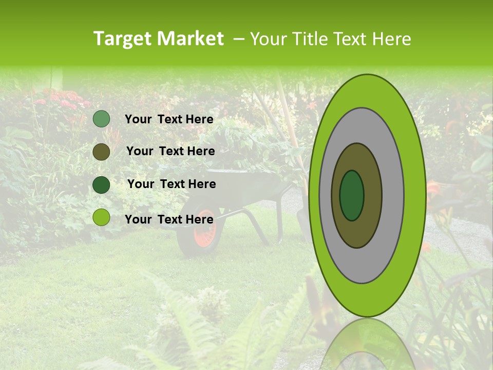 Weed Summergarden Stone PowerPoint Template