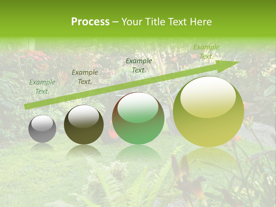 Weed Summergarden Stone PowerPoint Template