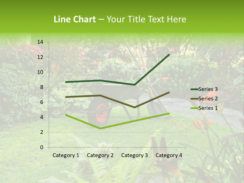 Weed Summergarden Stone PowerPoint Template