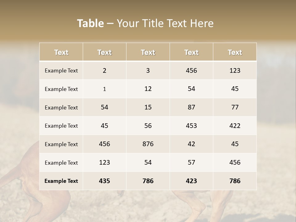 Aggressive Carnivore Jumping PowerPoint Template