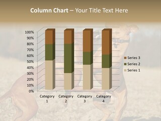 Aggressive Carnivore Jumping PowerPoint Template