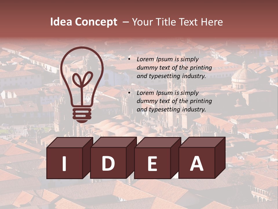 Empire Picchu Inca PowerPoint Template