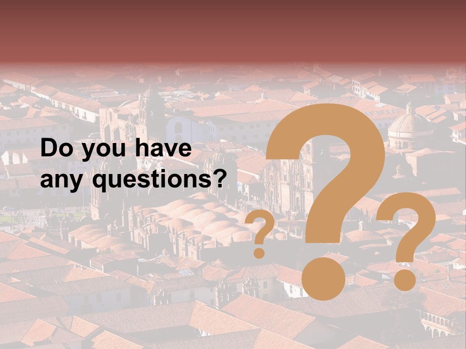 Empire Picchu Inca PowerPoint Template