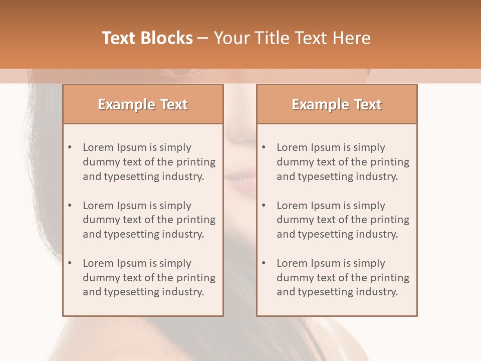 Perfection Cheerful Cosmetics PowerPoint Template