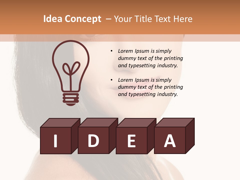 Perfection Cheerful Cosmetics PowerPoint Template