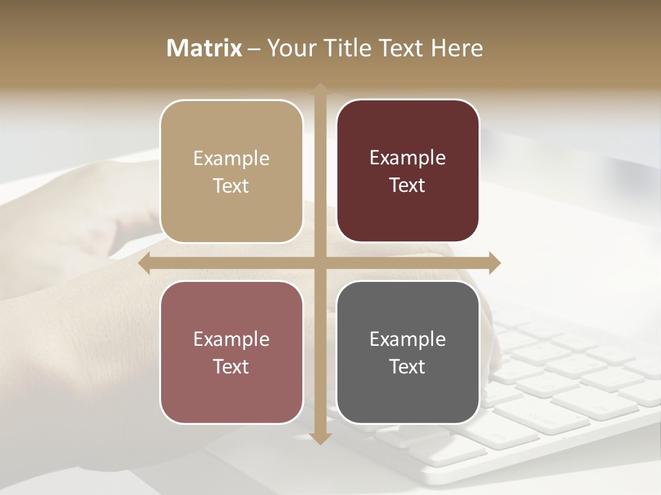 Detail Hand Finger PowerPoint Template