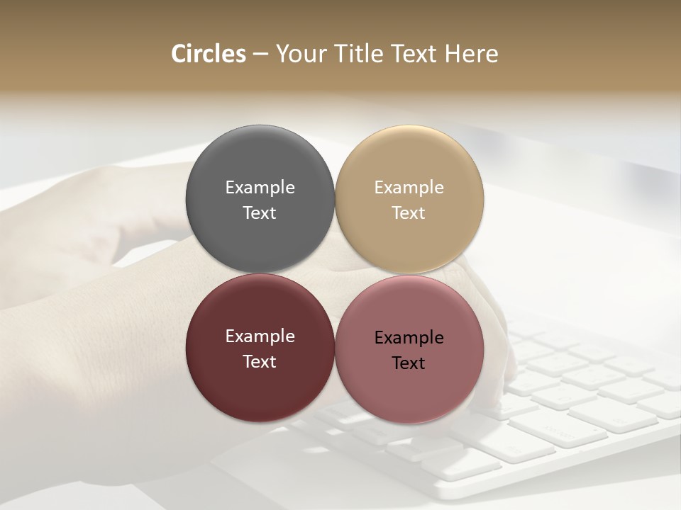 Detail Hand Finger PowerPoint Template